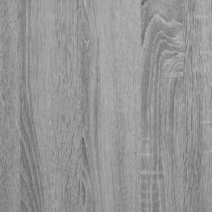 Комплект мебели за баня от 4 части сив сонома инженерно дърво