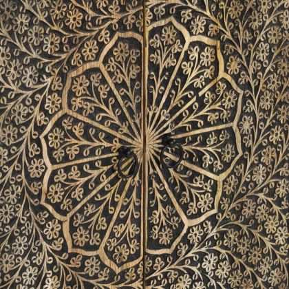 Странични шкафове 3 бр 60x33x75 см манго масивно дърво