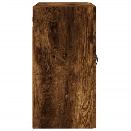 Стенен шкаф, опушен дъб, 60x31x60 см, инженерно дърво