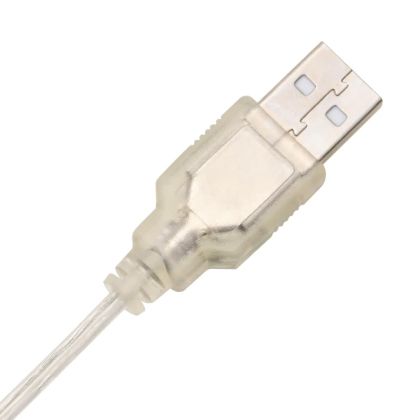 Стенно огледало с LED лампи 30x100 см стъкло правоъгълно