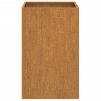 Кашпа, 52x48x75 см, кортенова стомана