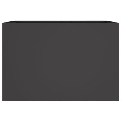 Кашпа, черна, 62x47x46 см, стомана