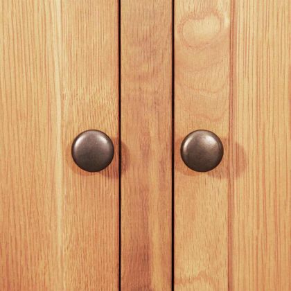 Служебен шкаф Кафяво 112 x 33.5 x 70 см Солидно дъбово дърво