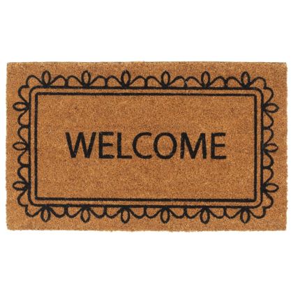 Изтривалка за врата натурална 45x75 см тъфтинг кокосови влакна