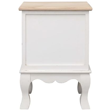 Нощни шкафчета, 2 бр, 35x30x50 см, дърво от пауловния