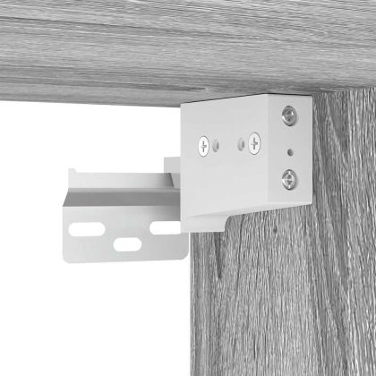 Комплект ТВ шкафове от 4 части, сив сонома, инженерно дърво