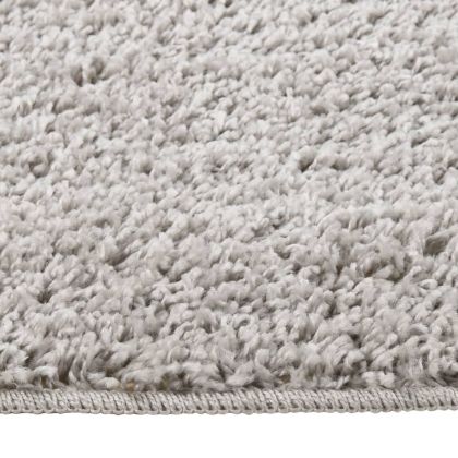 Шаги килим, светлосив, 160x230 см, противоплъзгащ