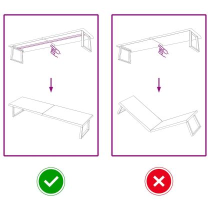 Стенен рафт тъмнокафяв 220x60x(2-4) см обработен масивен дъб