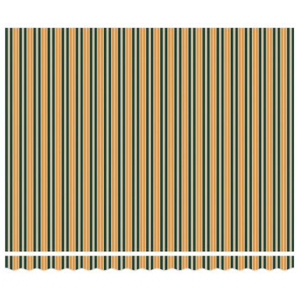 Сгъваем навес Зелен и жълт 400x300 см текстил