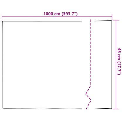Самозалепващо фолио за прозорци Заскрежени линии 45 x 1000 см