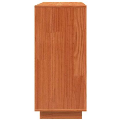 Служебен шкаф Кафяво с восъчно покритие 110 x 34 x 75 см