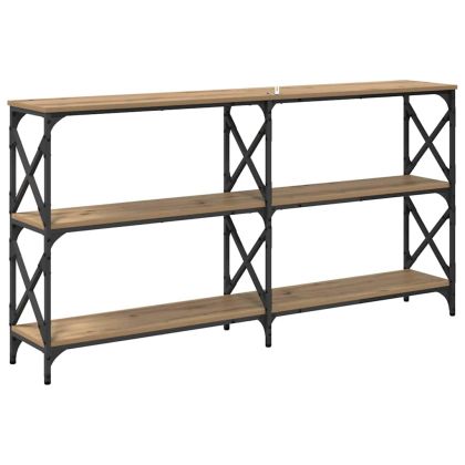 Конзолна маса Дъб 156 x 28 x 80,5 см Инженерно дърво