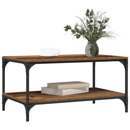 Масичка за кафе Старо дърво 80 x 50 x 40 cm Инженерно дърво