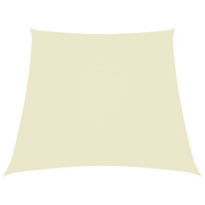 Платно-сенник, Оксфорд текстил, трапец, 3/5x4 м, кремаво