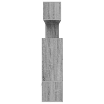 Комплект ТВ шкафове от 10 части, сив сонома, инженерно дърво