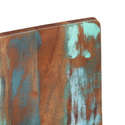 Трапезни столове, 6 бр, регенерирано дърво масив