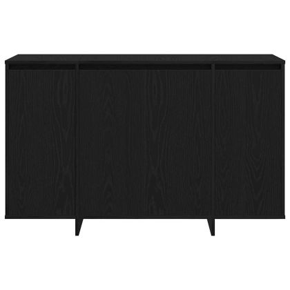 Служебен шкаф Черен дъб 120 x 41 x 75 см Инженерно дърво