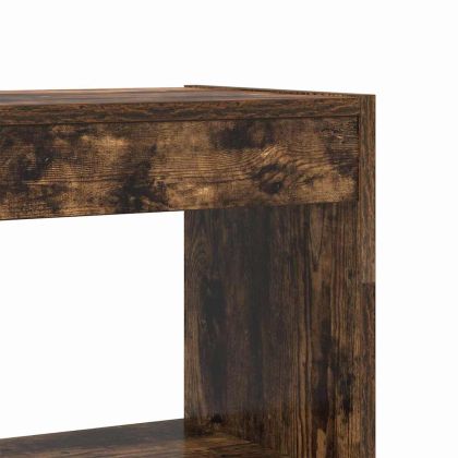 Шкаф за книги Кафяво Инженерно дърво