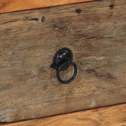 Страничен шкаф 55x33x75 см масивна акация