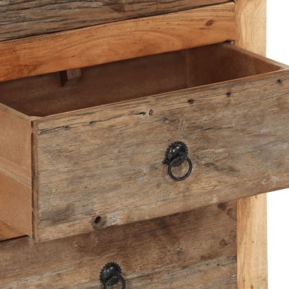 Страничен шкаф 55x33x75 см масивна акация