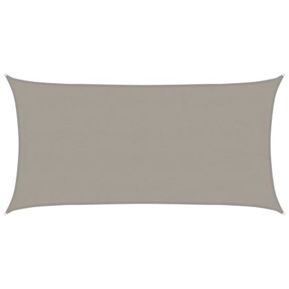 Платно-сенник, 160 г/м², правоъгълно, светлосиво, 4x7 м, HDPE