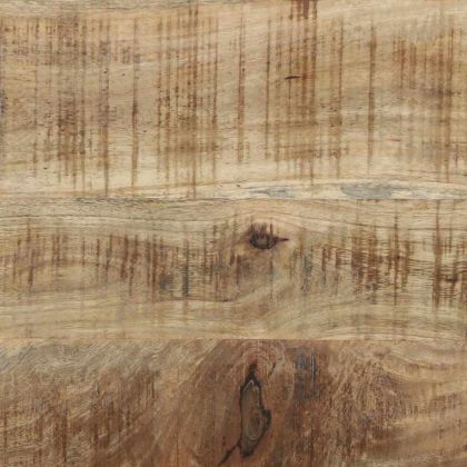 Закачалка за дрехи с чекмедже Кафяво Масивна дървесина от манго