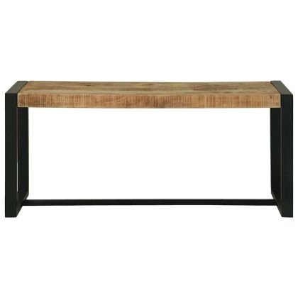 Пейка Кафяво 100 x 35 x 45 см Масивна дървесина от манго