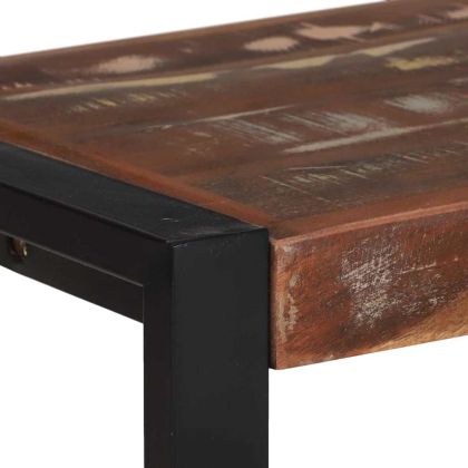 Пейка 100 x 35 x 45 см Масивна регенерирана дървесина