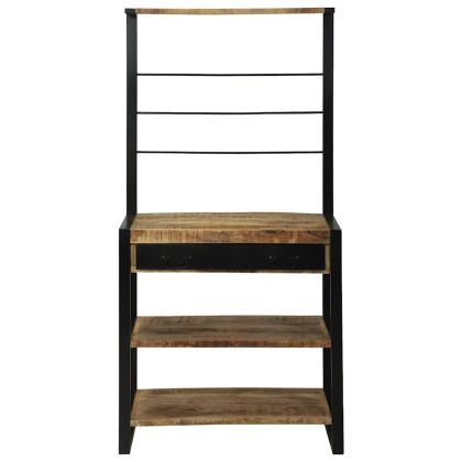 Кухненски стелаж Кафяво 80 x 40 x 160 cm