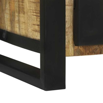 Шкаф за мивка Кафяво 55 x 35 x 60 см Масивна дървесина от манго