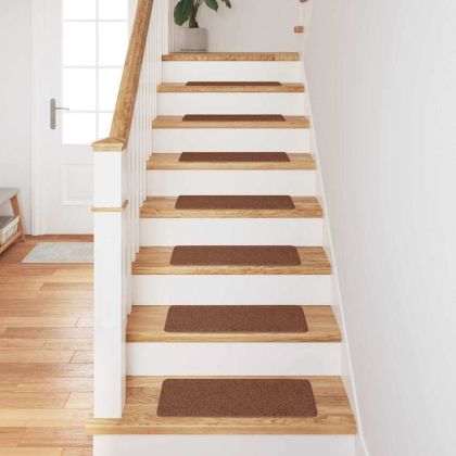 Килимчета против подхлъзване за стълби 15 pcs Жълто 60 x 25 cm