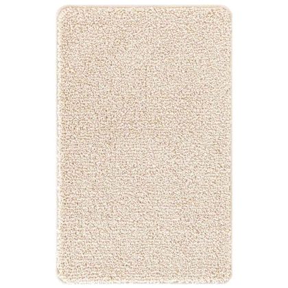 Килимче за баня с антихлъзгаща повърхност Крем 50 x 80 cm ПП