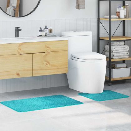 Комплект антислип килими за баня 2 pcs Тюркоаз ПП