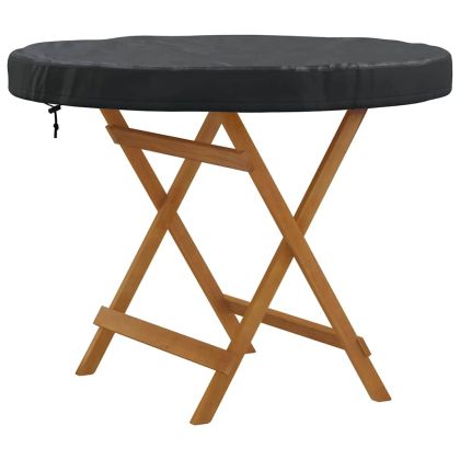 Покривало за Външна Маса Черно 92 x 92 x 10 см 210D плат