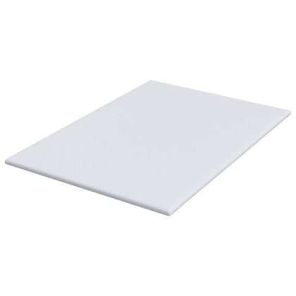 Топер за матрак Бяло 160 x 200 cm Жакардова тъкан