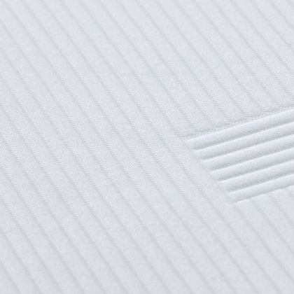 Тапицирана възглавница Бяло 100 x 200 cm Гелова мемори пяна