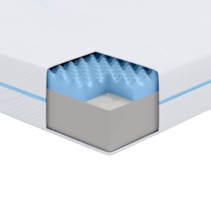 Матрак Бяло 90 x 200 cm Пяна