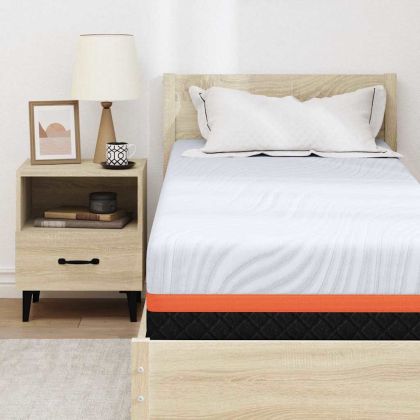 Матрак Бяло и сиво 70 x 200 cm Жакардова материя