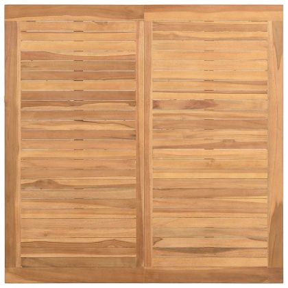 Масичка за кафе Кафяво 85 x 85 x 45 cm Тиково дърво масив