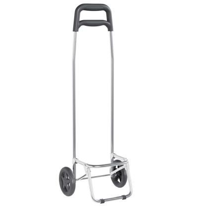 Пазарски тролей Сив 35 x 28 x 92 см Оксфордска тъкан