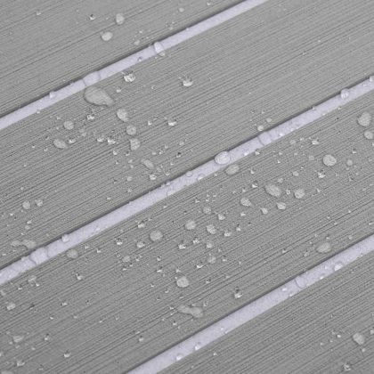 Корабно покритие Светлосиво и бяло 240 x 90 см EVA пяна