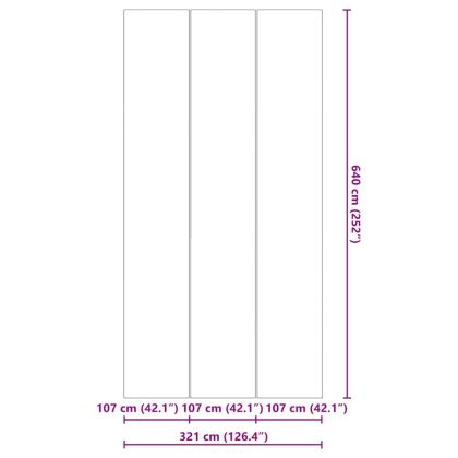 Покривало за дъното на басейна Друг Черно 640 x 321 cm