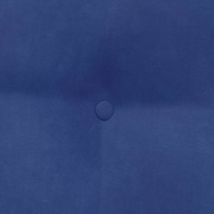 Възглавница за гръб Полицейско синьо 80 x 24 x 50 см Кадифе