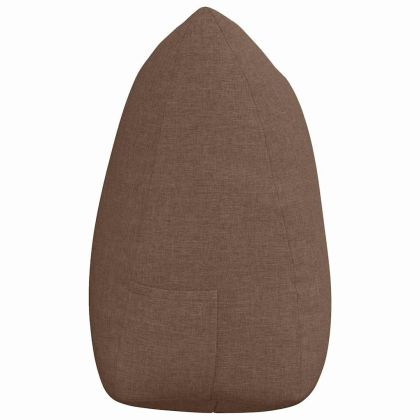 Възглавница за гръб Кафяво 140 x 24 x 50 см текстил