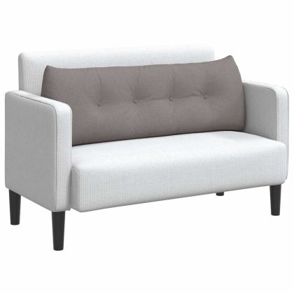 Възглавница за гръб Таупе 140 x 24 x 50 см текстил