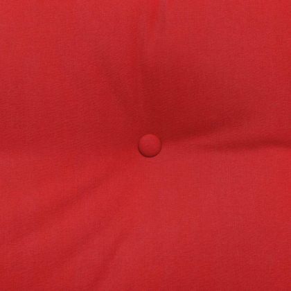 Възглавница за гръб Червено 160 x 24 x 50 см текстил