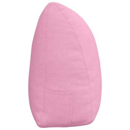 Възглавница за гръб Розово 160 x 24 x 50 см текстил