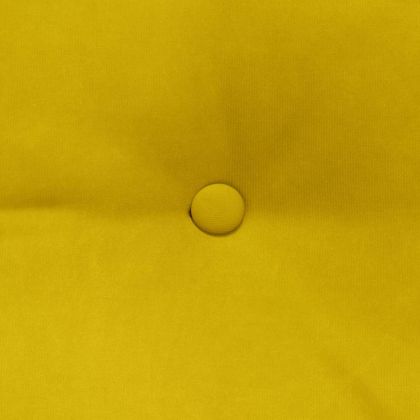 Възглавница за гръб Жълто 160 x 24 x 50 см Кадифе