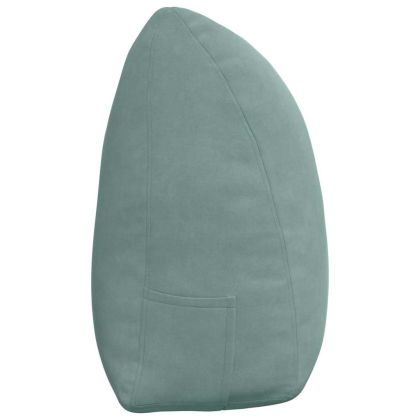 Възглавница за гръб Морско зелено 160 x 24 x 50 см Кадифе