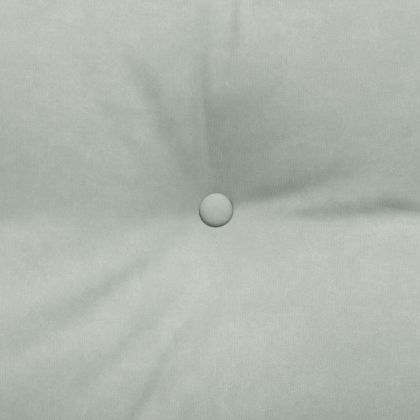 Възглавница за гръб Светлосиво 180 x 24 x 50 см Кадифе